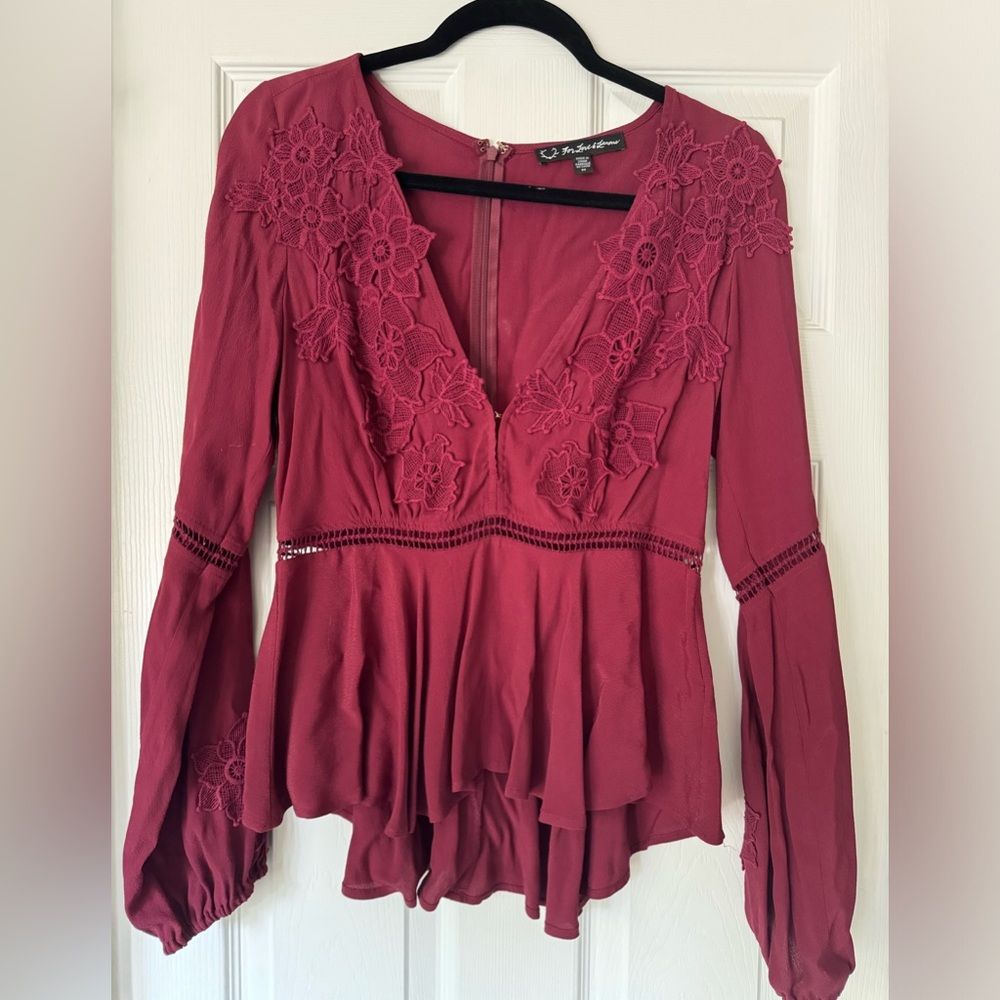 For love and lemons top